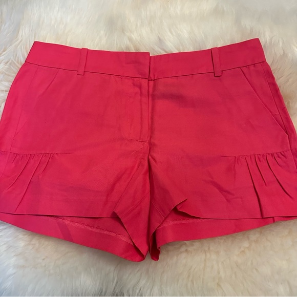 JCREW RUFFLE TRIM SHORTS SZ 4 NWT - Picture 8 of 9